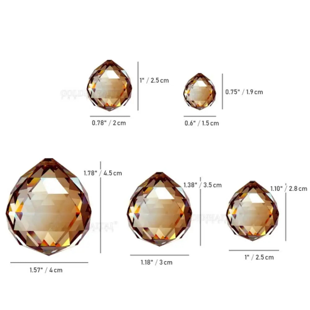 Clear Crystal Lamp Ball Prism