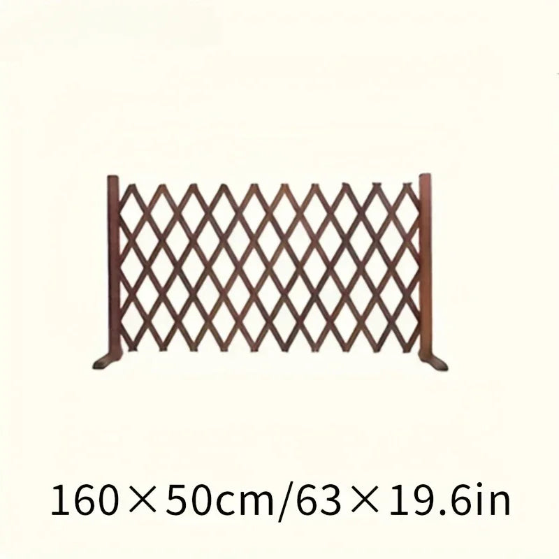 Retractable Wooden Pet Gate for Dogs Cats