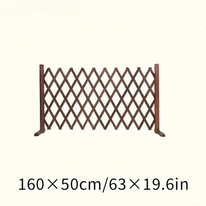 Retractable Wooden Pet Gate for Dogs Cats