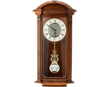 Vintage Walnut Chiming Clock