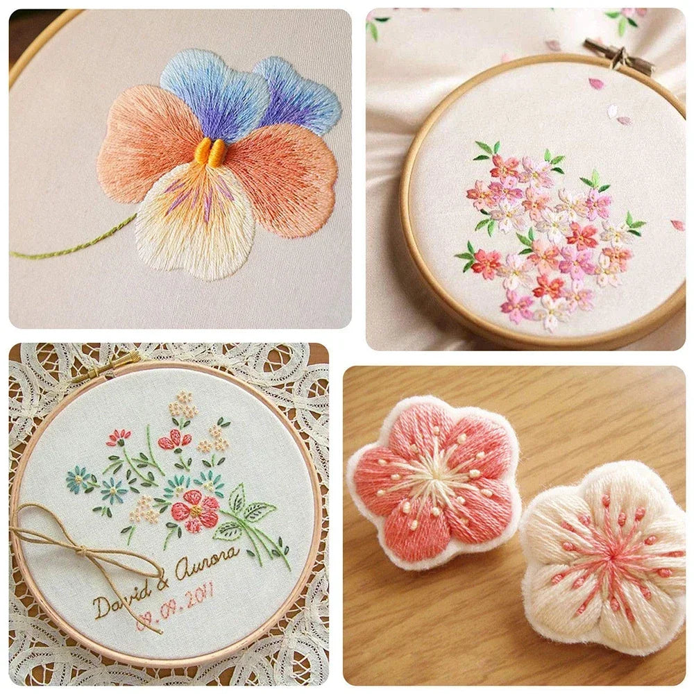 Mix Colors Cross Stitch Floss