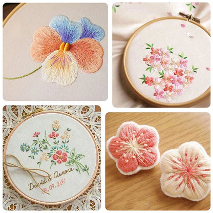 Mix Colors Cross Stitch Floss