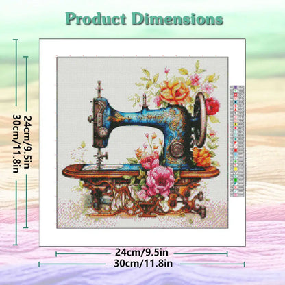 Sewing Machine Cross Stitch