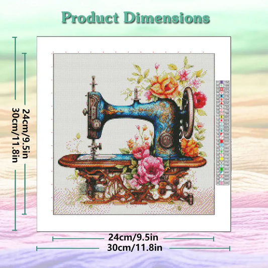 Sewing Machine Cross Stitch