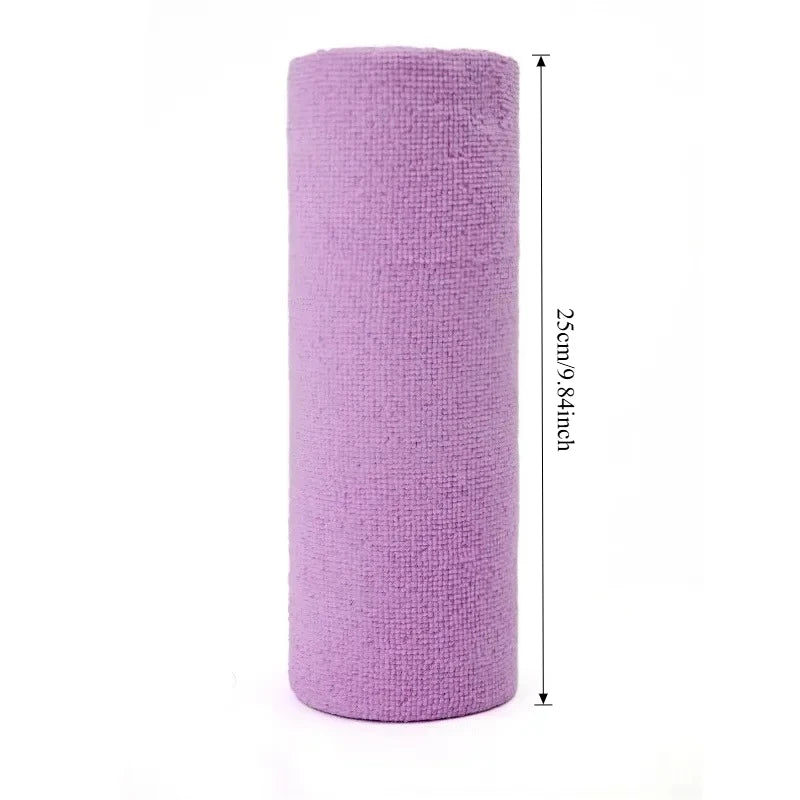 Reusable Cleaning Wipe Household Kitchen Cloth Microfiber Towel Rolls