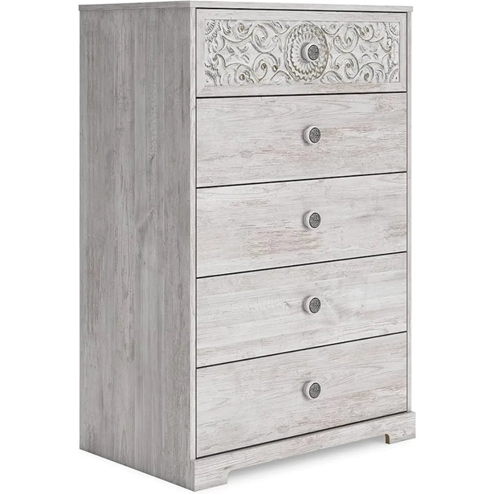 Paxberry Boho 5 Drawer Chest of Drawers,
