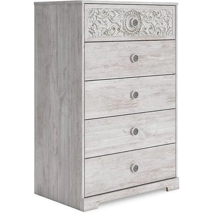 Paxberry Boho 5 Drawer Chest of Drawers,