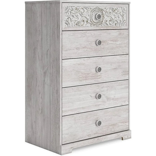 Paxberry Boho 5 Drawer Chest of Drawers,