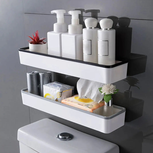 Toilet Bathroom Storage Cabinet Rack