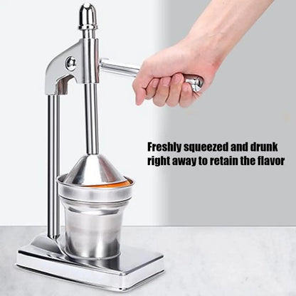 Handheld Stainless Steel Manual Juicer