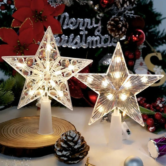 Christmas Tree Decoration Stars led