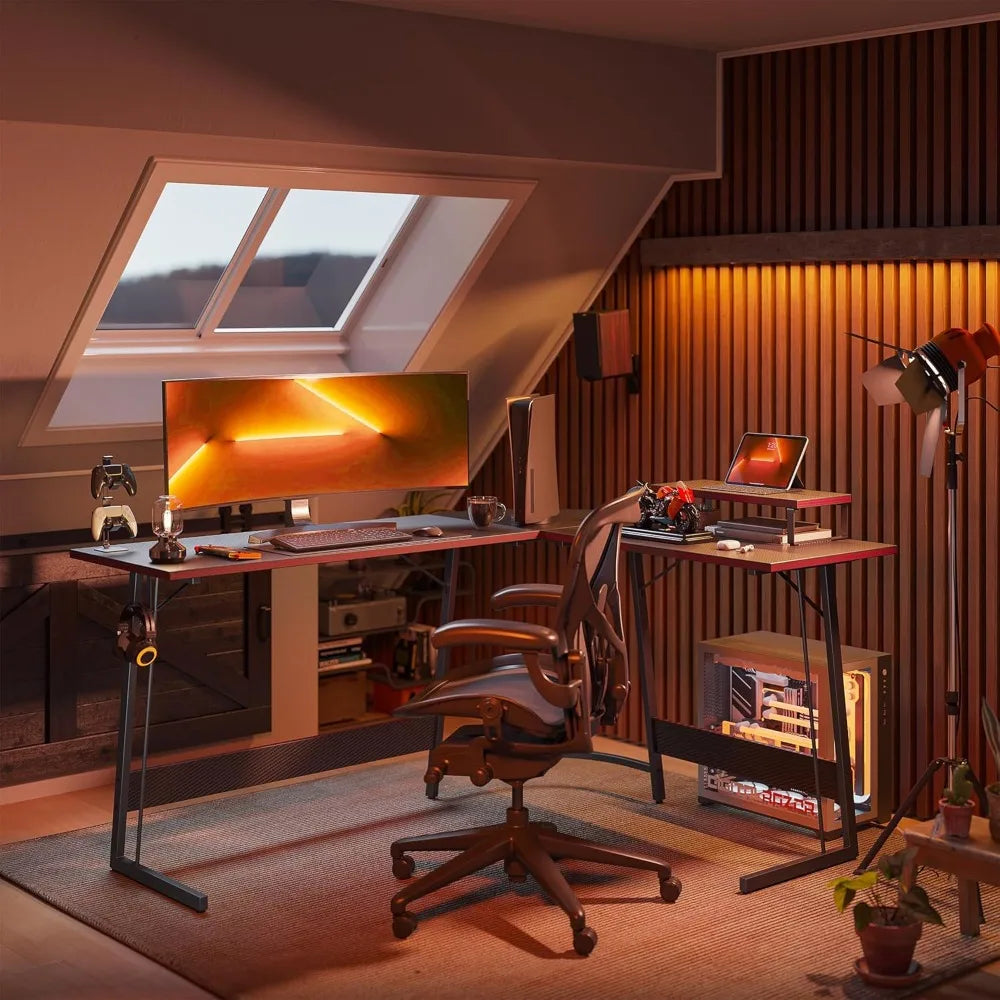 Large Corner Gaming Desk