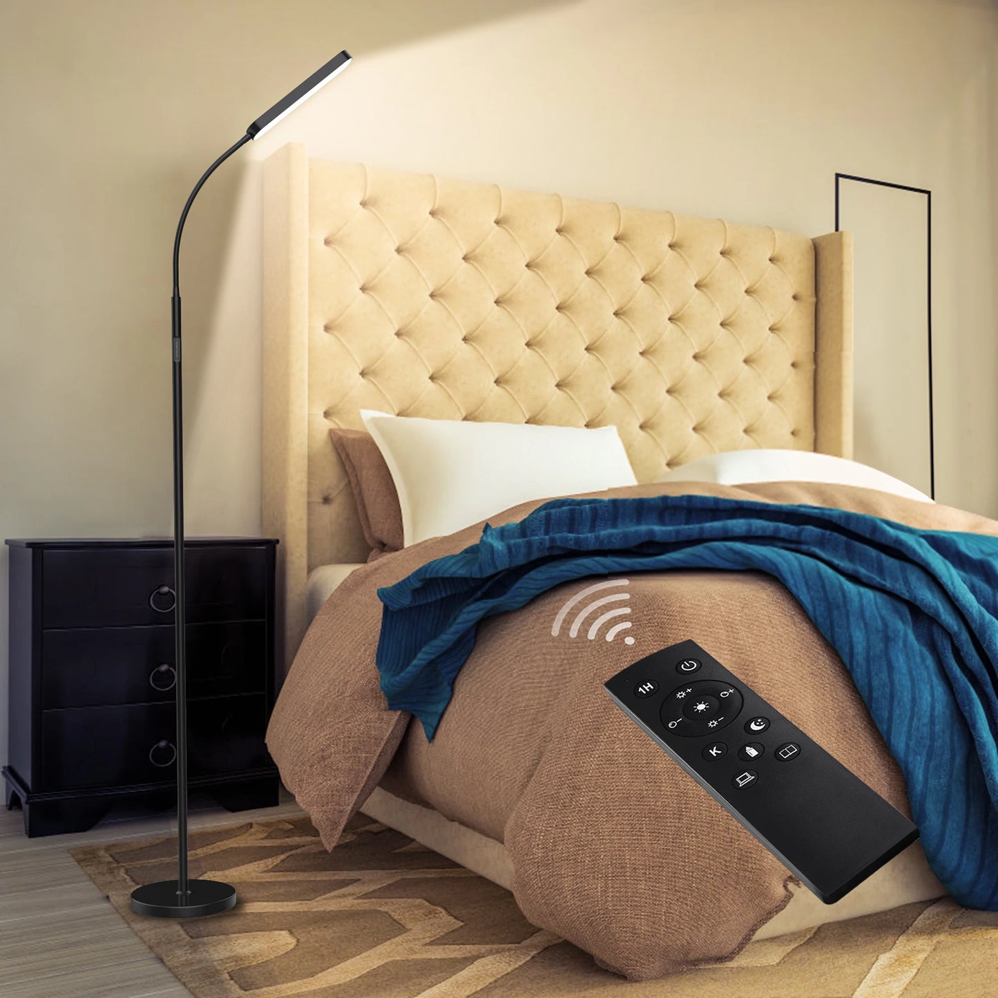 68.7" LED Standing Task/Reading Floor Lamp