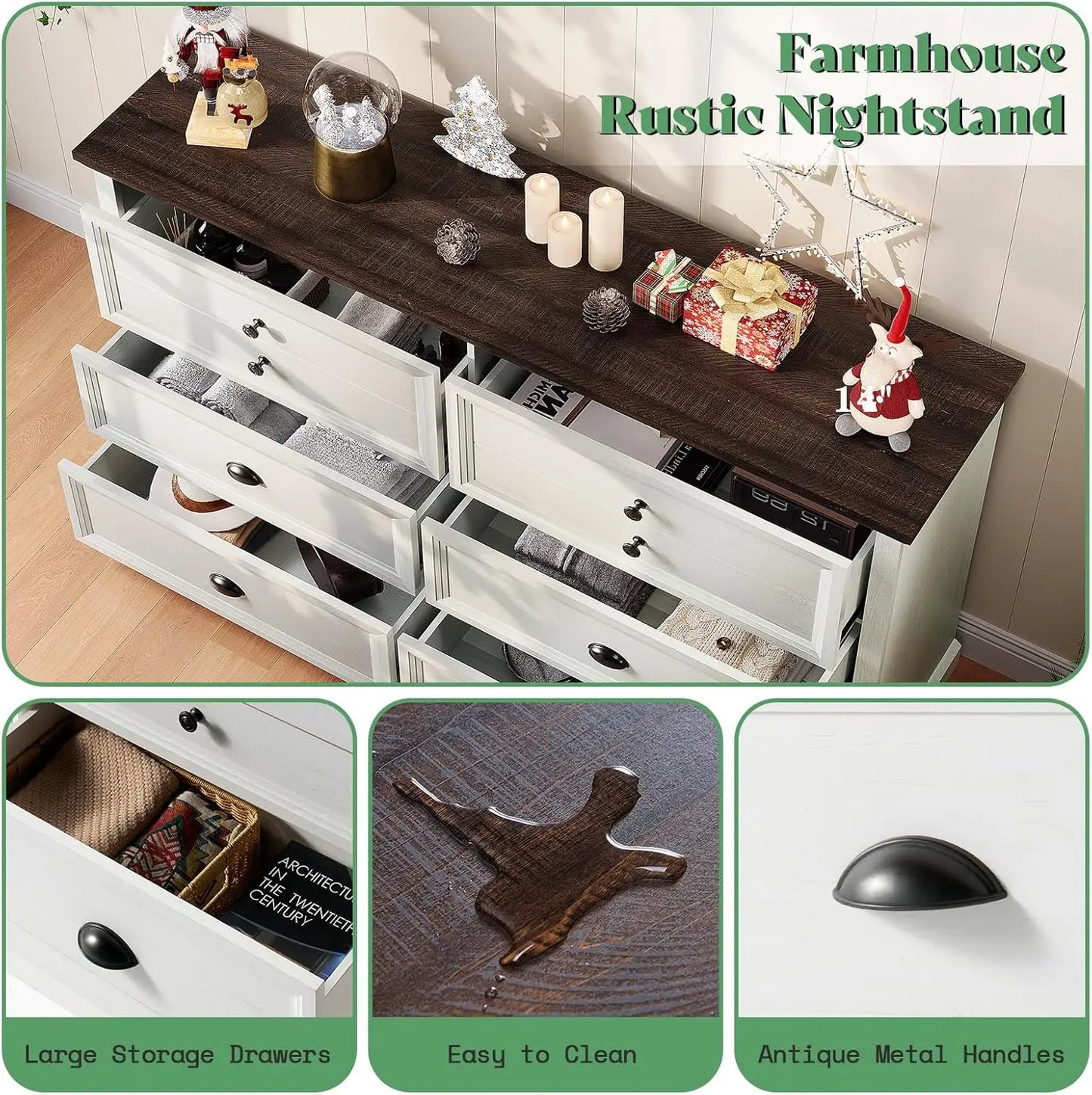 58 inch Dresser for Bedroom