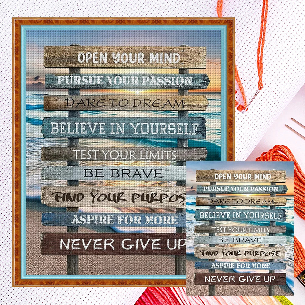 Counted Landscape Cross Stitch Kit