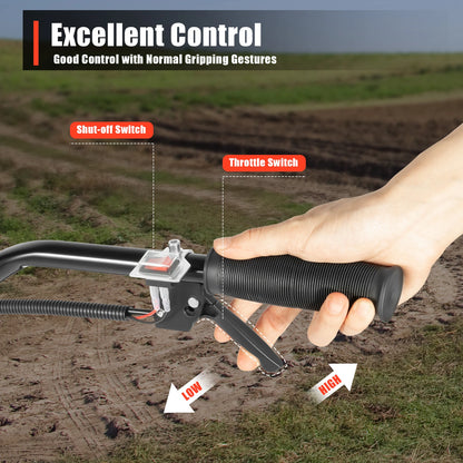 Gasoline Garden Tiller Cordless