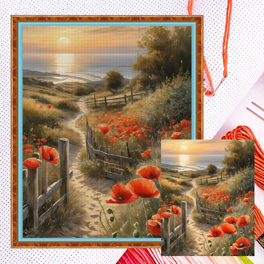 Counted Landscape Cross Stitch Kit