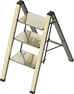 Customizable-3 Step Lightweight Folding Ladder