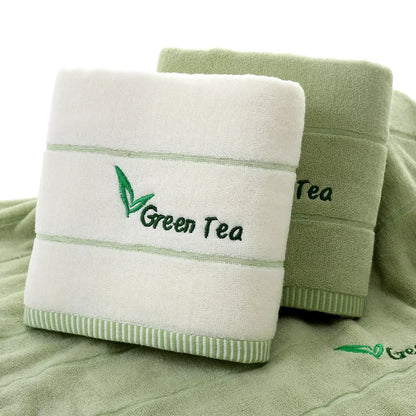 Pure Cotton Embroidered Bath Towel