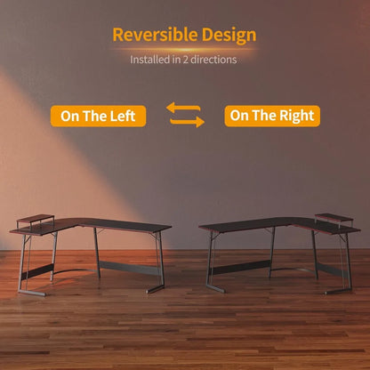 Large Corner Gaming Desk