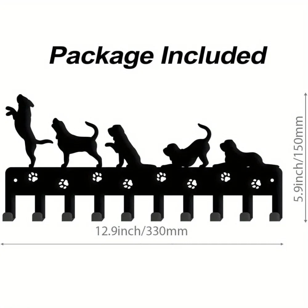 Dog - Shaped Metal Keychains & Animal