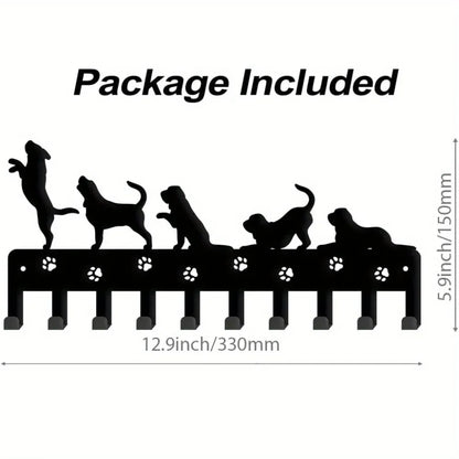 Dog - Shaped Metal Keychains & Animal