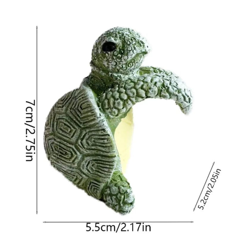 Turtle Resin Hanging Planter