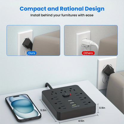 Power Outlet with Surge Protector,