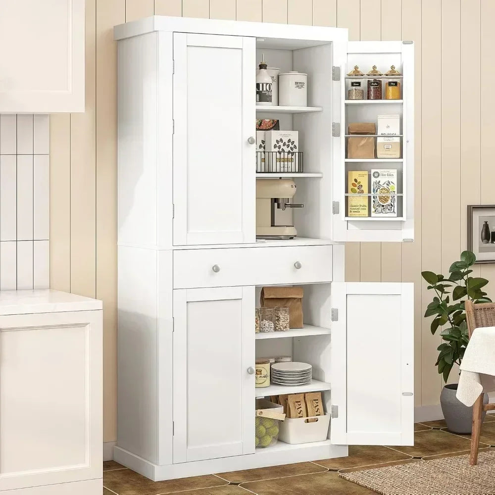 72” Kitchen Pantry Cabinet,