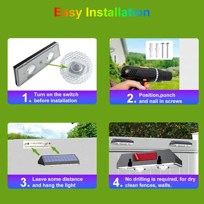 Solar Outdoor Wall Lights