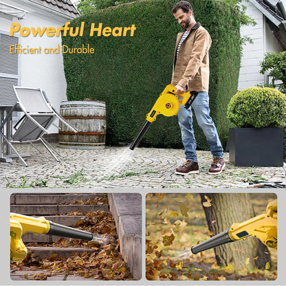 21V Portable Cordless Leaf Blower