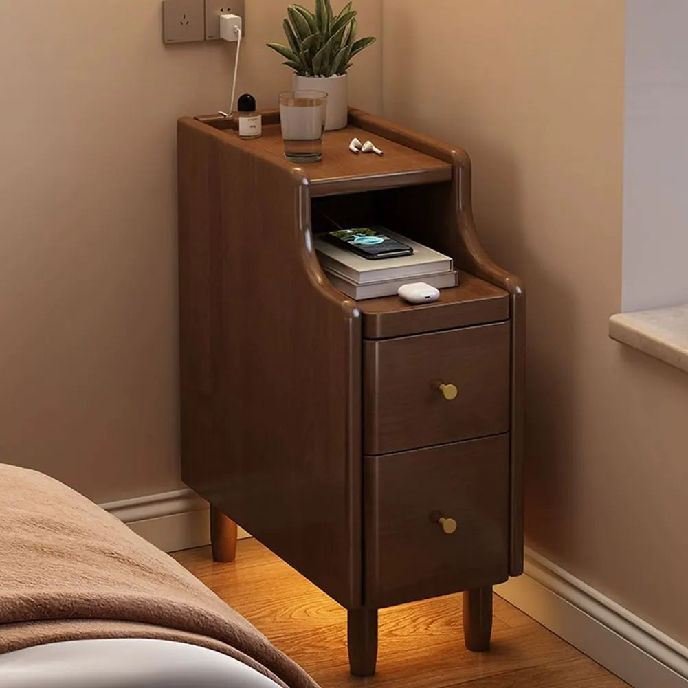 Solid Wood Nightstand