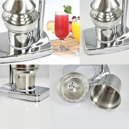 Handheld Stainless Steel Manual Juicer