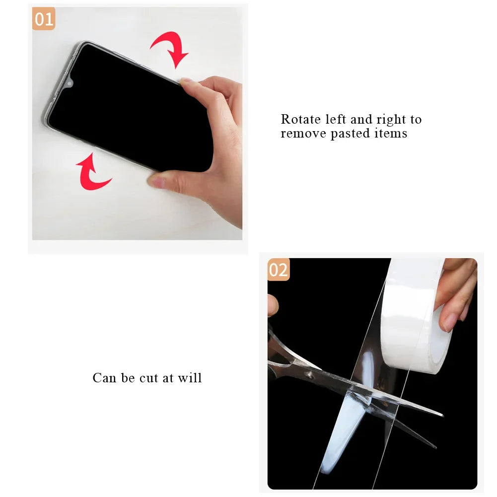 Nano Double Transparent Tape