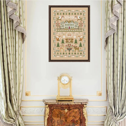 Forest in Winter Cross Stitch