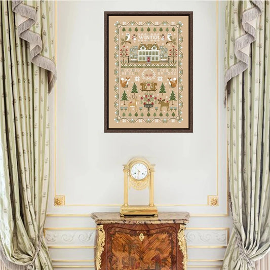 Forest in Winter Cross Stitch