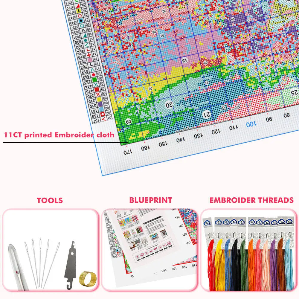 Sewing Machine Cross Stitch