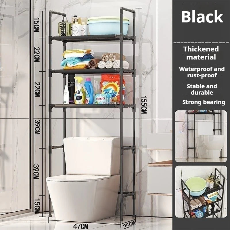 Floor Standing Storage Rack For Bathroom