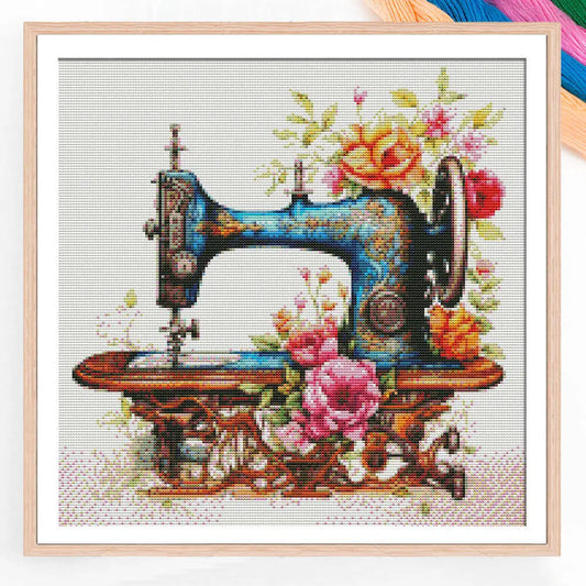 Sewing Machine Cross Stitch