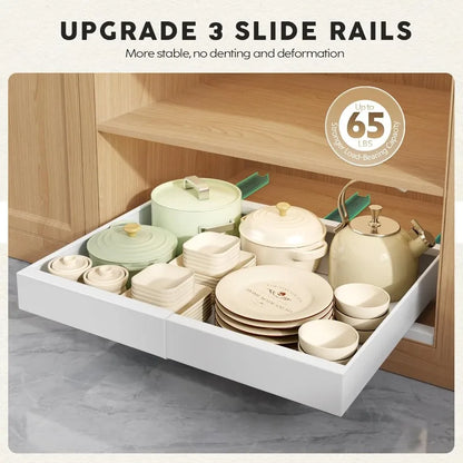 4-Pack Expandable Cabinet Organizer