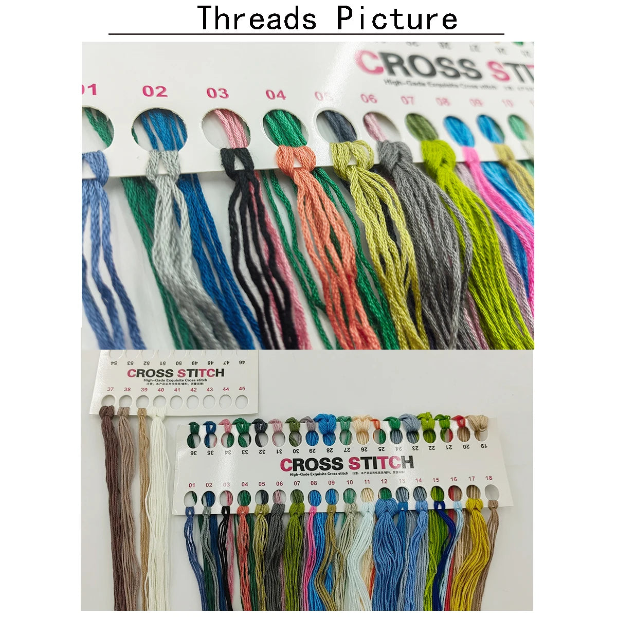 Riverside Scenery Printed Cross Stitch Kits