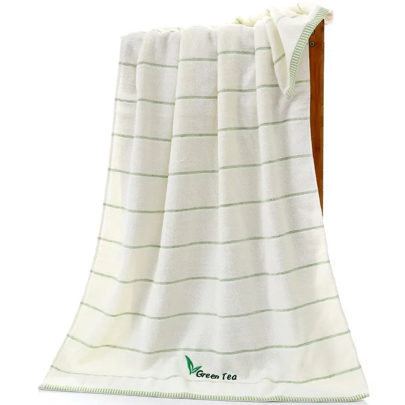 Pure Cotton Embroidered Bath Towel
