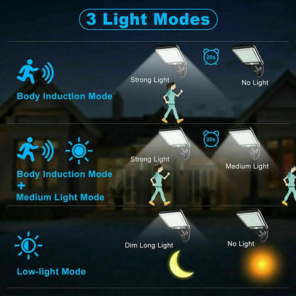 4-Pack Solar Street Lights,