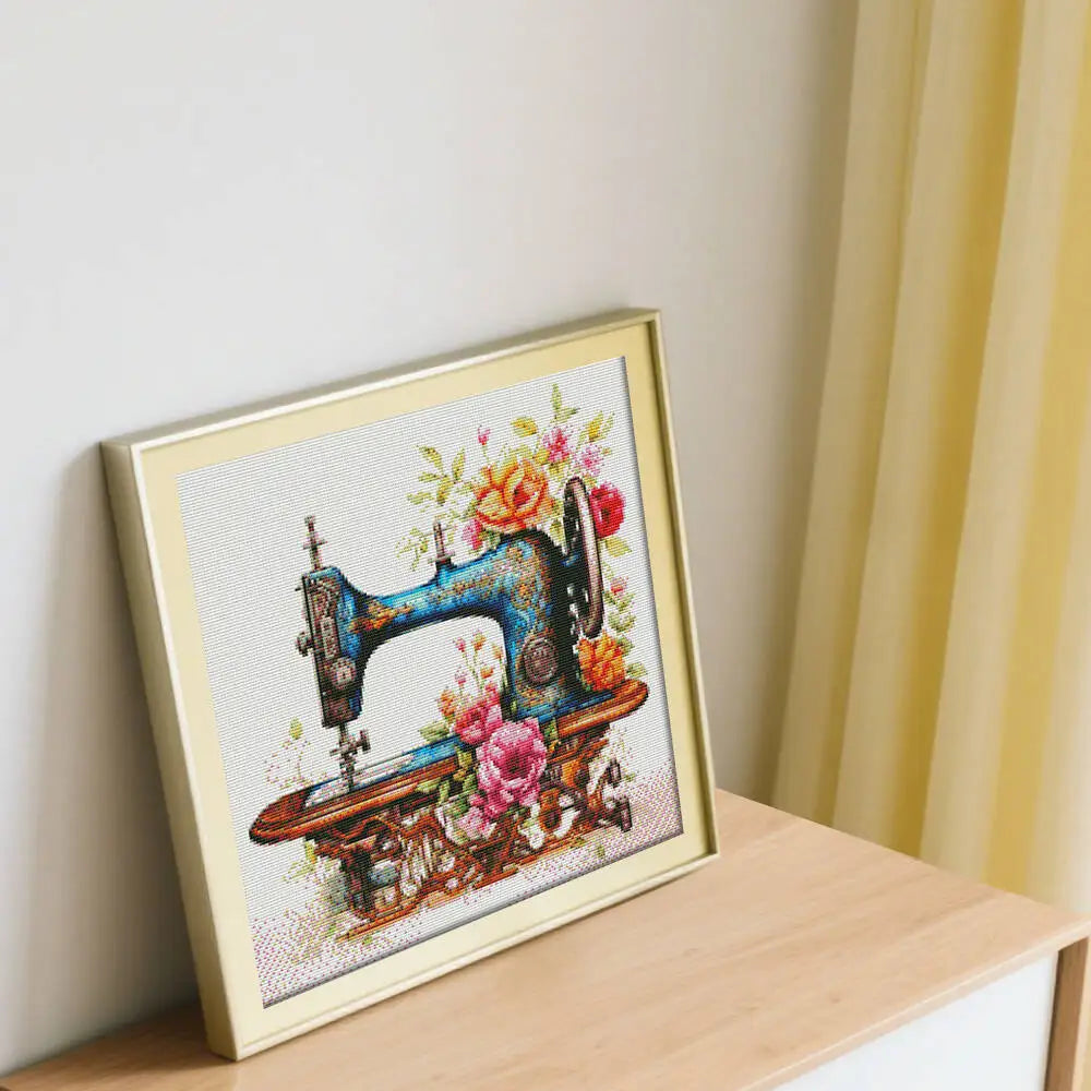 Sewing Machine Cross Stitch