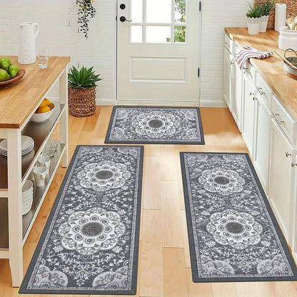 3 pcs set floor mat Bohemian style rugs